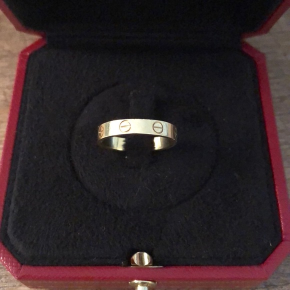 Sold! Cartier love wedding band - Picture 2 of 7